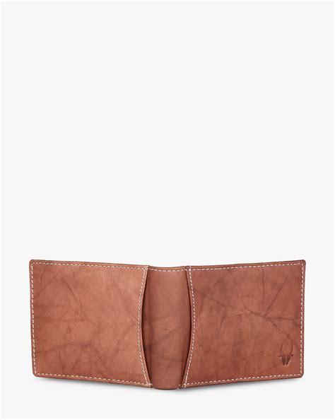 Buy Brown WILDHORN Textured Bi-Fold Wallet | AJIO