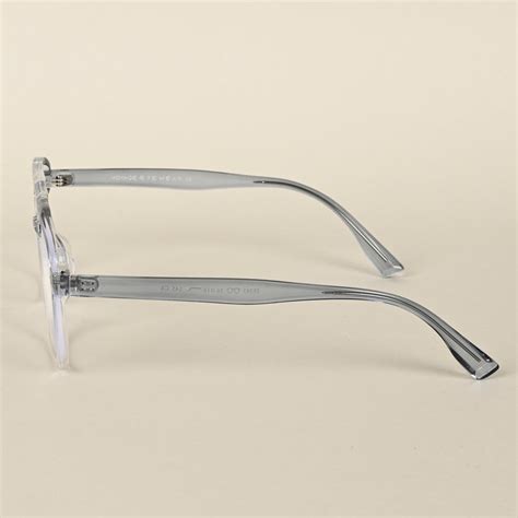 Voyage Light Blue & Clear Wayfarer Eyeglasses for Men & Women (28365MG ...