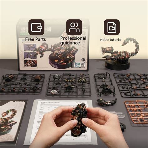 Building Blocks, Metal Mechanical Assembly Model, High Difficulty Puzz ...