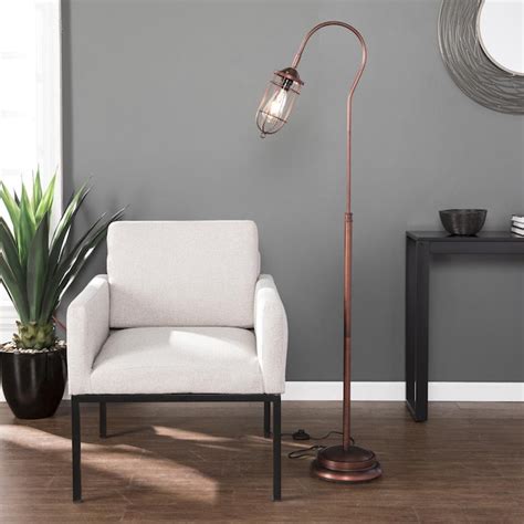 Boston Loft Furnishings Giaza 62-in Brushed Coppery Bronze Downbridge ...