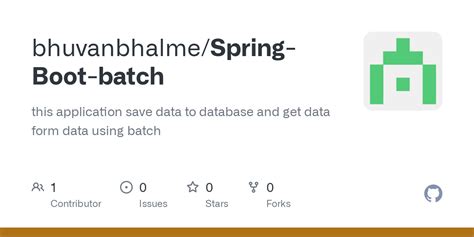 Spring Boot Batch Example Download 的图像结果
