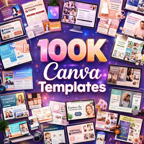 Canva Templates – Editable Designs for Social & Business