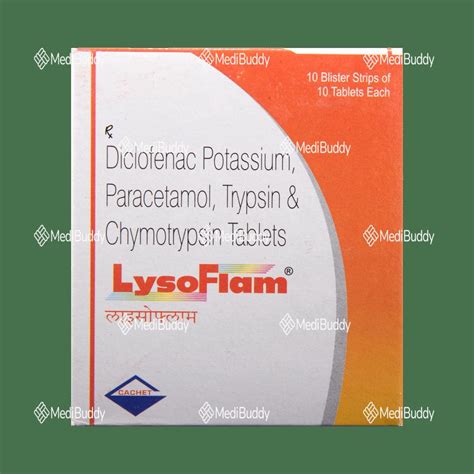 Lysoflam Tablet: Price, Uses, Side Effects & How to Use - MediBuddy