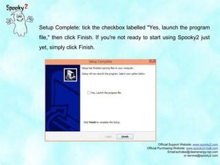 Image result for Spooky 2 Software Setup