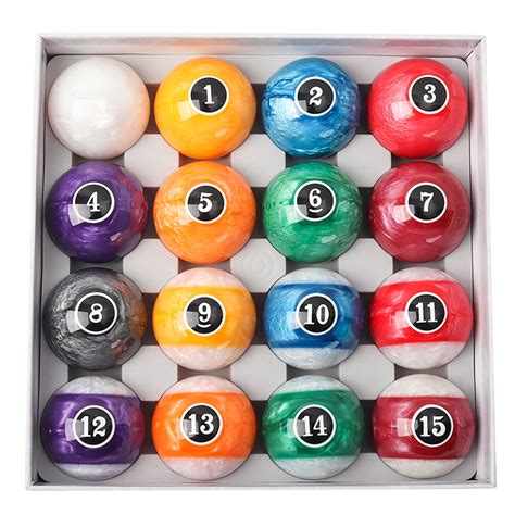 Pool Table Balls