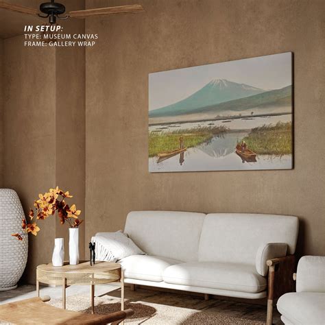 Buy Mount Fuji As Seen From Kashiwabara (1897) Abstract Painting Online ...