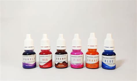 Kairos Homes Highly Concentrated Liquid Candle Dye for Candle Making ...