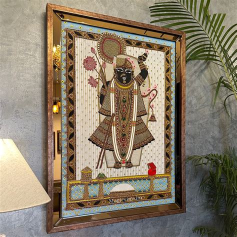 Lord Shrinathji | 2.7 ft x 3.7 ft – Magicsimsim