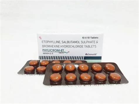 Expectorants, Anti Tussives - Terbutaline Bromhexine And Guaiphenesin ...