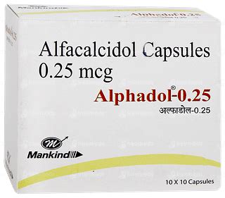 Alphadol 0.25 MCG | Order Alphadol 0.25 MCG Capsule Online at Truemeds