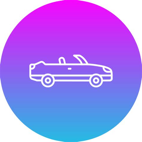 Convertible Car - Free transport icons