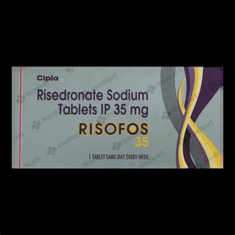 RISOFOS 35MG TABLET 4'S Price, Uses, Side Effects & Substitutes | Medkart