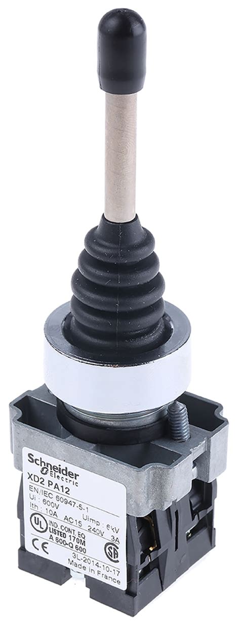 XD2PA12 Schneider Electric | Schneider Electric 2-Axis Joystick Switch ...