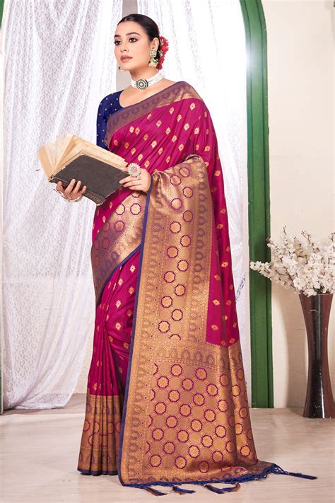 Red Banarasi Saree – Karagiri
