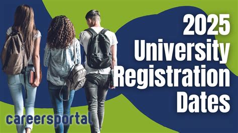 2025 University Registration Dates Confirmed | Careers Portal - YouTube