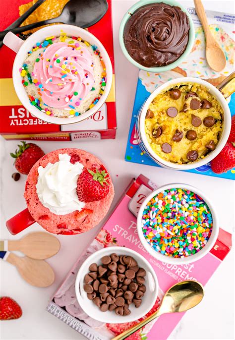 Image result for Simple Mug Cake Using Box Cake Mix