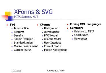 XForms 的图像结果