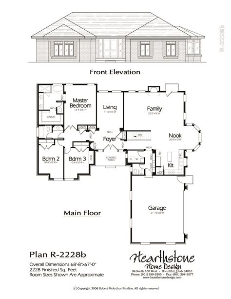 Rambler Floor Plan 1600 Square Foot