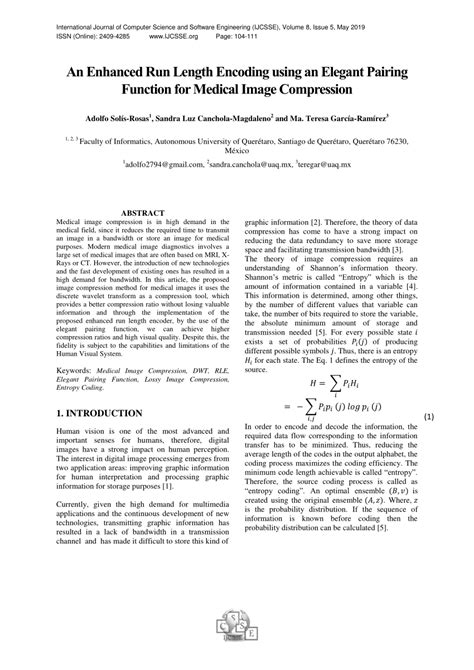 Run-Length Encoding Image Compression 的图像结果