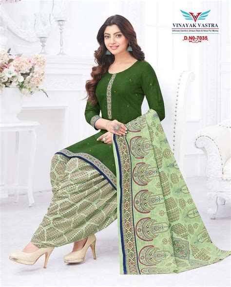 Vinayak Vastra Vijayta Vol-1 Cotton Designer Readymade Salwar Suit ...