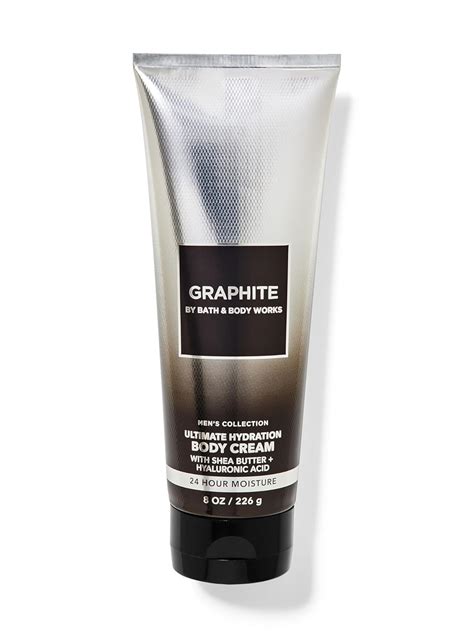 Bath & Body works Graphite Ultimate Hydration Body Cream : Amazon.in ...