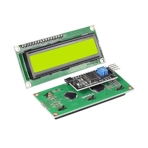 16x2 I2C LCD IIC/I2C 1602 LCD Module Yellow Backlight – REES52
