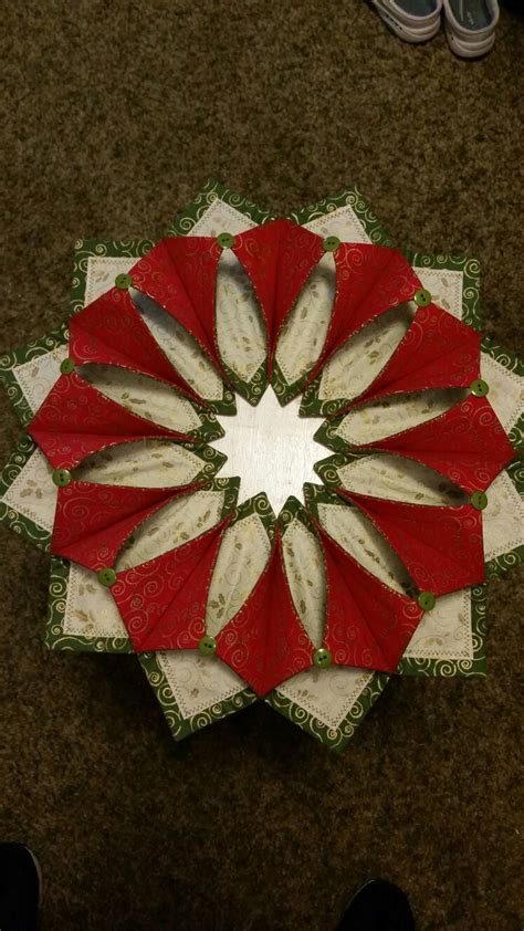Image result for Fold N Stitch Wreath Pattern Tutorial