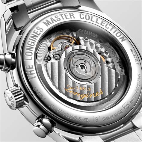Master Collection Chronograph, Automatik Uhr, 40 mm, Silber, L26294786 ...
