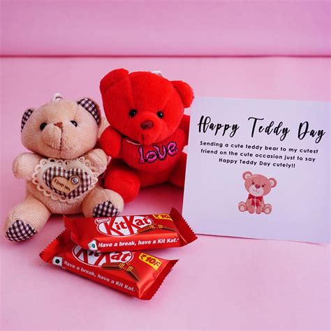 Send Teddy Day Gift Online - VL22-101199 | Giftalove