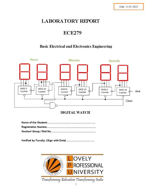 Laboratory Report: ECE279 - Electronics Expedition and KVL Analysis ...