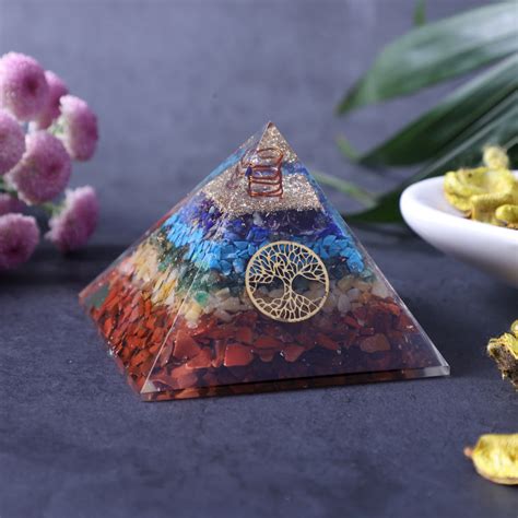 Buy 7 Chakra Pyramids Online | Shop for Crystal Pyramids at Best Price ...