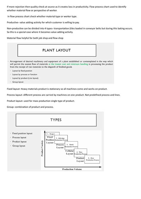 Lecture 5 - materials - If more rejection then quality check at source ...