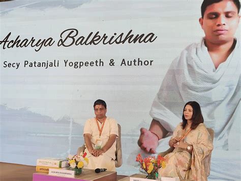 Patanjali Showcases Ayurveda And Yoga, Acharya Balkrishna Highlights ...