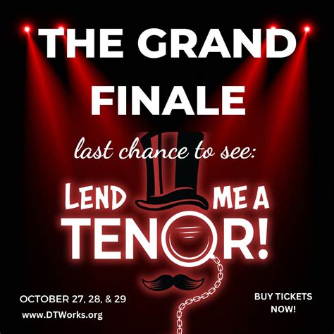 Oct 27 | Lend Me A Tenor - The Show | Palm Desert, CA Patch