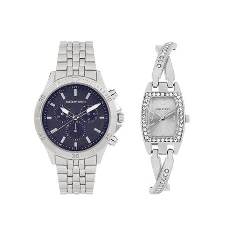 Shop Joker & Witch Chris & Dakotta Couple Watches For Men & Women