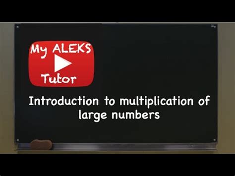 Multiplication of Large Numbers Introduction 的图像结果
