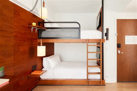 Twin Bunk Hotel Room | Boutique Hotel | Arlo NoMad New York