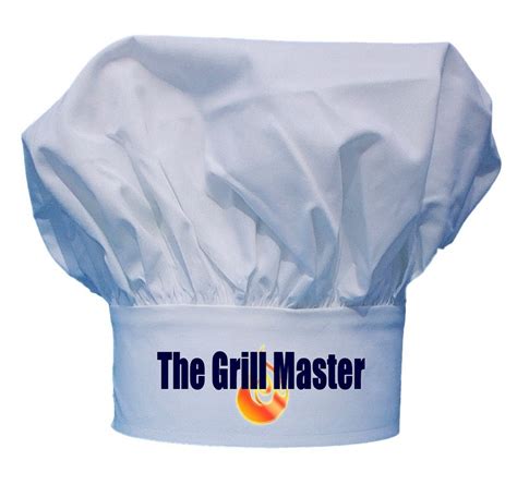 The Grill Master Chef Hat | BBQ Toque Hats : Amazon.in: Industrial ...