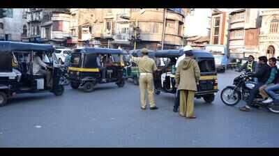 Autos to stay away from Raj Marg: Police | Surat News - Times of India