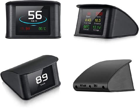MOLEAQI OBD2 HUD P10 Car Head-up Display with Temperature India | Ubuy