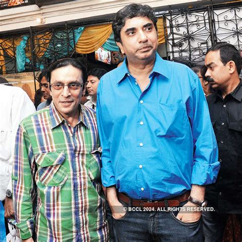 Subhasish Mukherjee and Anik Dutta at the premiere of Bengali movie ...