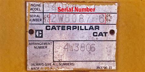 Image result for Caterpillar VIN Decoder