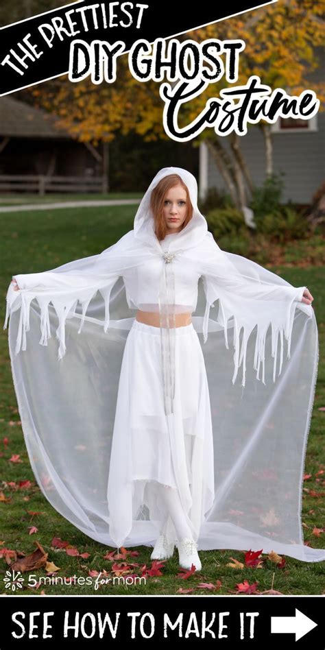 Diy ghost costume how to make a stunning ghost halloween costume - Artofit