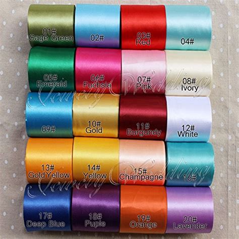 Generic 07 : Satin Ribbon 10cm 100mm 22 Meters Wedding Party Festive ...