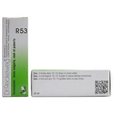 Dr. Reckeweg R53, Homeopathic Medicines For Acne Vulgaris & Pimples ...