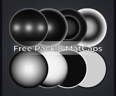 ArtStation - Free Matcap collection | Resources