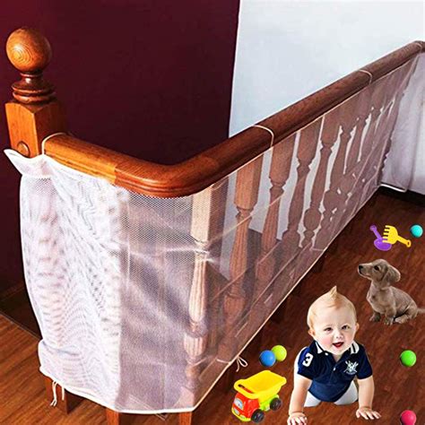 Buy Baby Safety Net Stair Railing, 10ft L x 2.5ft H Indoor Balcony and ...