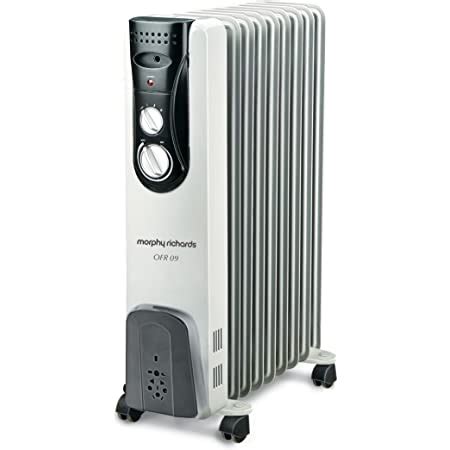 Buy Morphy Richards OFR 09 2000-Watt Oil Filled Radiator (Grey) Online ...