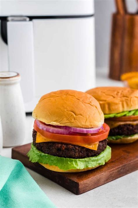 Air Fryer Impossible Burgers | Air Frying Foodie