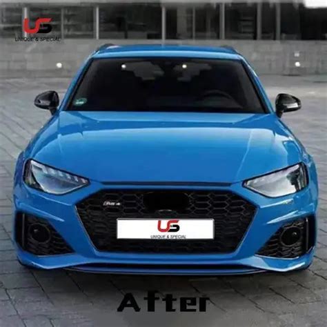 High Quality Auto Parts Body Kit for Audi A4 S4 Upgrade to 2021 RS4 ...
